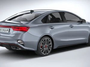 Kia Forte GT 2022 3D Model