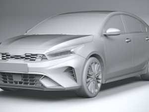Kia Forte GT 2022 Modello 3D