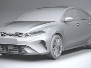 Kia Forte GT 2022 3D Model