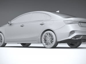 Kia Forte GT 2022 Modello 3D