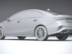 Kia Forte GT 2022 3D Model