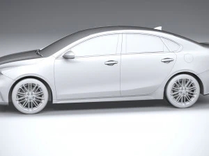 Kia Forte GT 2022 3D Model