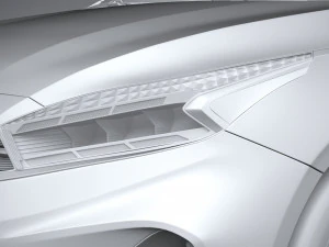 Kia Forte GT 2022 3D Model