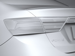Kia Forte GT 2022 Modello 3D