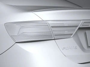 Kia Forte GT 2022 3D Model
