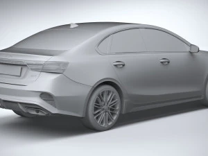 Kia Forte GT 2022 3D Model