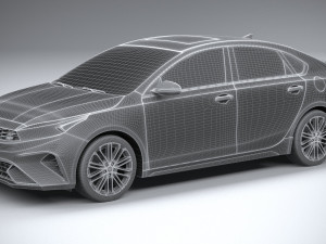 Kia Forte GT 2022 Modello 3D