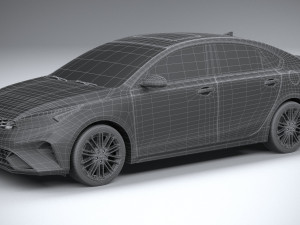 Kia Forte GT 2022 Modello 3D