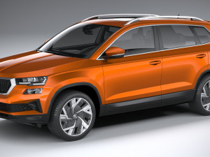 skoda karoq 2022 3D Model