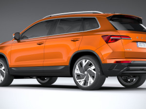 Skoda Karoq 2022 Modelo 3D