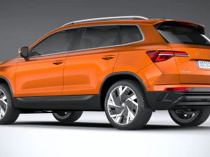 Skoda Karoq 2022 3D Model