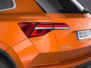 Skoda Karoq 2022 3D Model