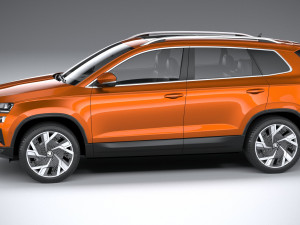 Skoda Karoq 2022 Modelo 3D