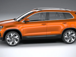 Skoda Karoq 2022 3D Model