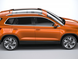Skoda Karoq 2022 Modelo 3D