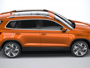 Skoda Karoq 2022 3D Model
