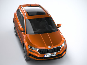 Skoda Karoq 2022 Modelo 3D