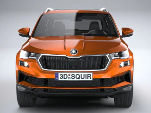 Skoda Karoq 2022 3D Model