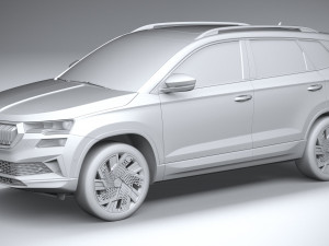 Skoda Karoq 2022 Modelo 3D