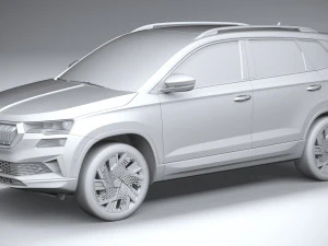 Skoda Karoq 2022 3D Model