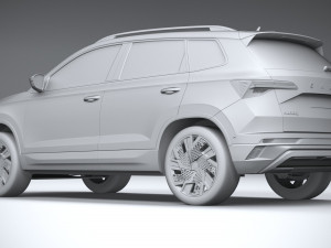 Skoda Karoq 2022 Modelo 3D