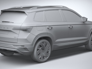 Skoda Karoq 2022 Modelo 3D