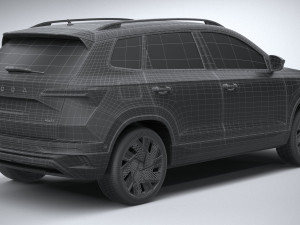 Skoda Karoq 2022 Modelo 3D