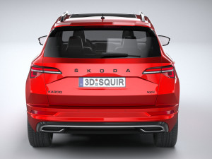 Skoda Karoq Sportline 2022 3D Model