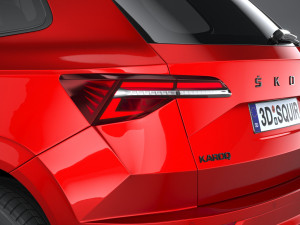 Skoda Karoq Sportline 2022 3D Model
