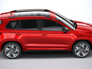Skoda Karoq Sportline 2022 3D Model