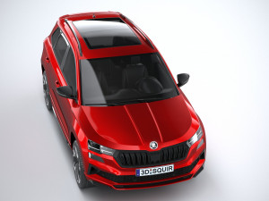 Skoda Karoq Sportline 2022 3D Model