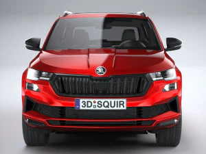 Skoda Karoq Sportline 2022 3D Model