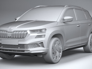 Skoda Karoq Sportline 2022 3D Model
