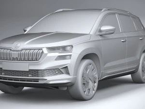 Skoda Karoq Sportline 2022 3D Model