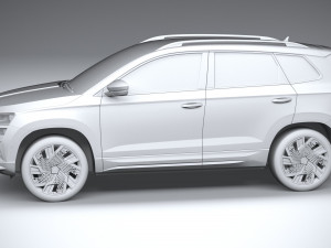 Skoda Karoq Sportline 2022 3D Model