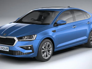 Skoda Slavia 2021 3D Model