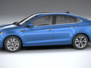 Skoda Slavia 2021 3D Model