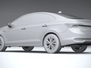 Skoda Slavia 2021 3D Model