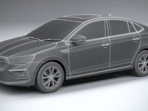 Skoda Slavia 2021 3D Model