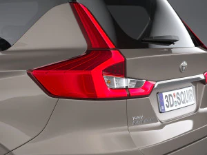 Toyota Rumion 2022 3D Model