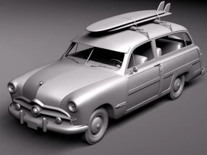 Woody 1949 3D Model