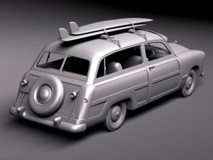 Woody 1949 3D Model