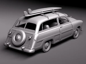 Woody 1949 3D Model