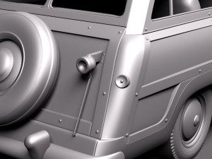 Woody 1949 3D Model
