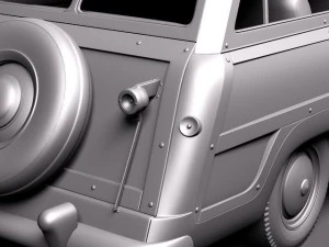 Woody 1949 3D Model