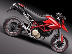 Ducati Hypermotard 1100 EVO 2011 Modello 3D