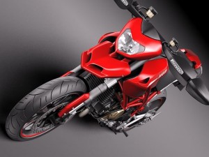 Ducati Hypermotard 1100 EVO 2011 Modello 3D