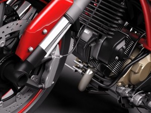 Ducati Hypermotard 1100 EVO 2011 Modello 3D