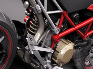Ducati Hypermotard 1100 EVO 2011 Modello 3D