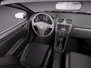 Volkswagen Golf Cabriolet 2012 Modelo 3D